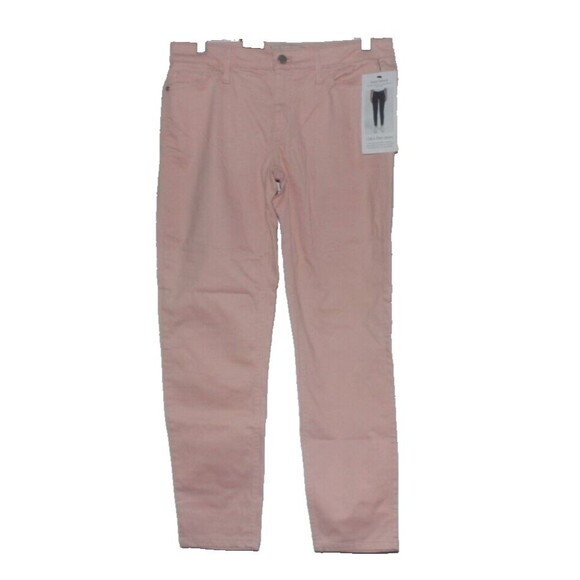 New Women Calvin Klein Ankle Skinny Pink Jeans Size 8 - Picture 2 of 7